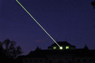 Lasernchte ber Lustheim