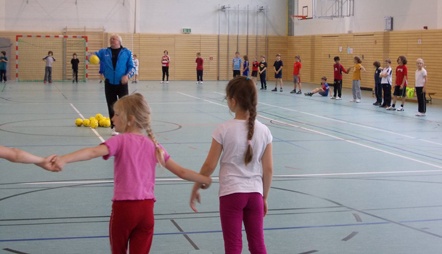 Handball als Schulstunde
