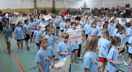 Imposantes Fest des Handballs